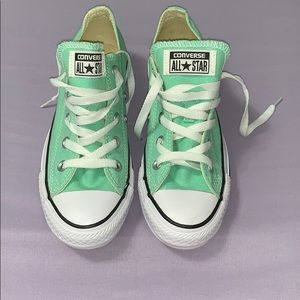 ocean mint high top converse